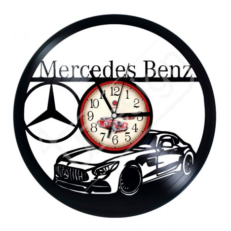 Mercedes hanglemez óra - bakelit óra