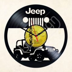 JEEP hanglemez óra - bakelit óra