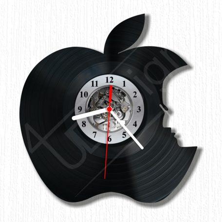 Apple hanglemez óra - bakelit óra