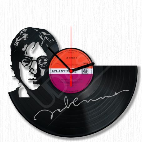 John Lennon hanglemez óra - bakelit óra