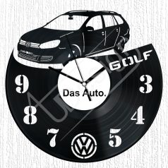 Volkswagen Golf Variant hanglemez óra - bakelit óra