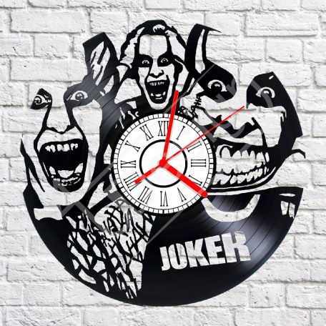 Joker hanglemez óra - bakelit óra
