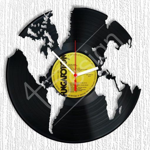 Globe hanglemez óra - bakelit óra