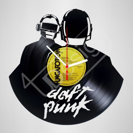 Daft Punk hanglemez óra - bakelit óra