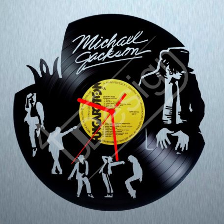 Michael Jackson hanglemez óra - bakelit óra