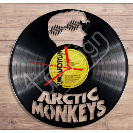 Arctic Monkeys hanglemez óra - bakelit óra