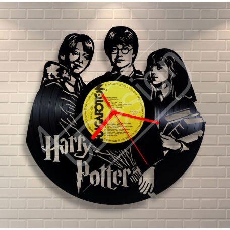 Harry Potter hanglemez óra - bakelit óra