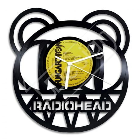Radiohead hanglemez óra - bakelit óra