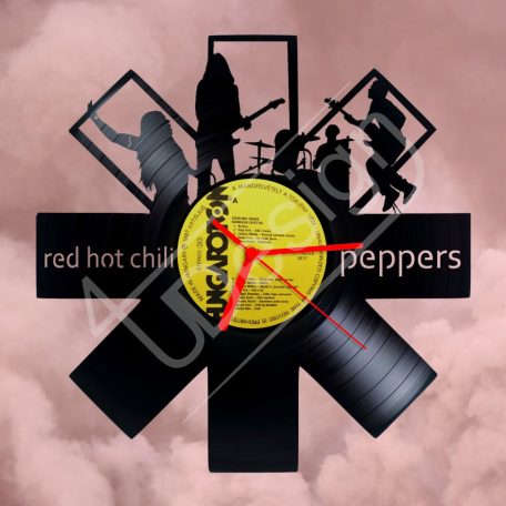 Red Hot Chili Peppers hanglemez óra - bakelit óra