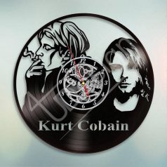 Kurt Cobain hanglemez óra - bakelit óra