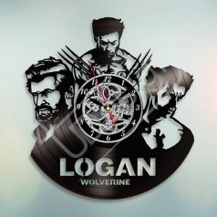 Logan hanglemez óra - bakelit óra
