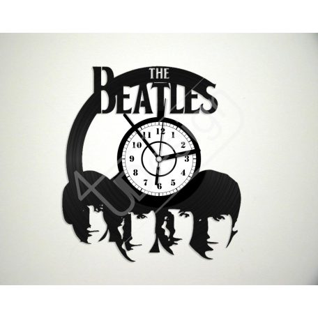 Beatles hanglemez óra - bakelit óra