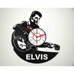 Elvis Presley hanglemez óra - bakelit óra
