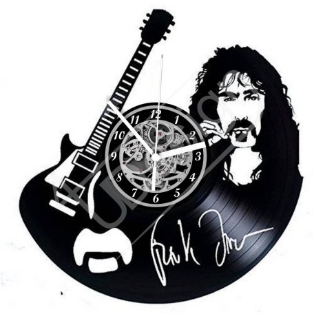 Frank Zappa hanglemez óra - bakelit óra