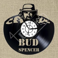 Bud Spencer hanglemez óra - bakelit óra
