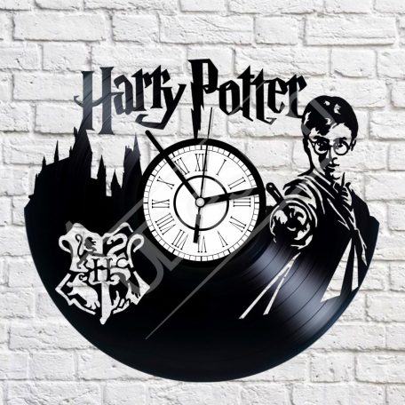 Harry Potter hanglemez óra - bakelit óra