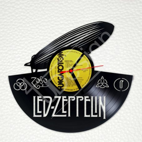 LED ZEPELIN hanglemez óra - bakelit óra