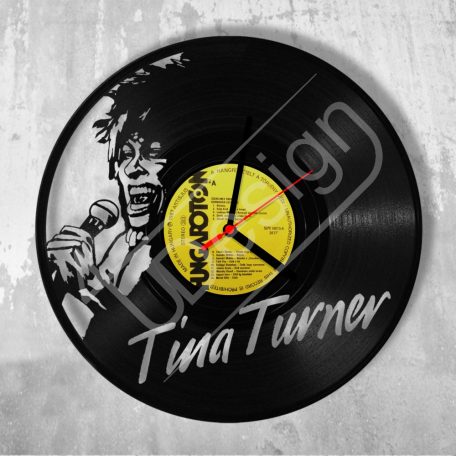 Tina Turner hanglemez óra - bakelit óra