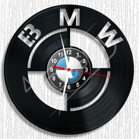 BMW hanglemez óra - bakelit óra