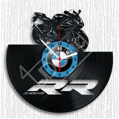 BMW RR motor hanglemez óra - bakelit óra