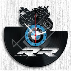 BMW RR motor hanglemez óra - bakelit óra