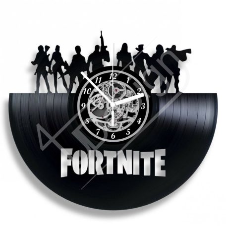 Fortnite hanglemez óra - bakelit óra