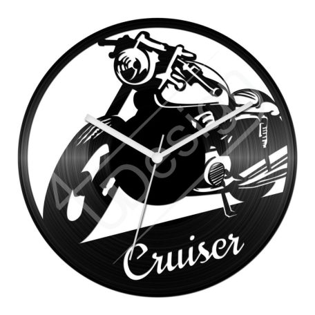 Cruiser hanglemez óra - bakelit óra