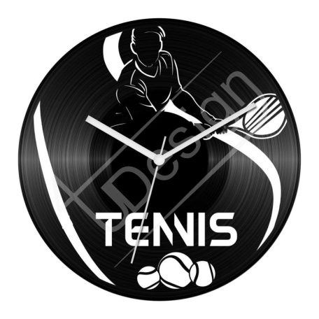 Tenis hanglemez óra - bakelit óra